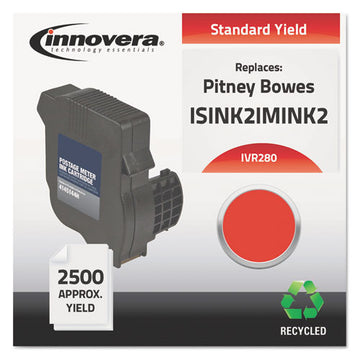 Innovera® Remanufactured Red Postage Meter Ink, Replacement For Neopost Im-280 (isink2imink2), 2,500 Page-yield freeshipping - TVN Wholesale